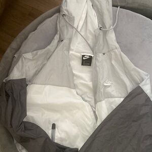 Nike zip up wind breaker